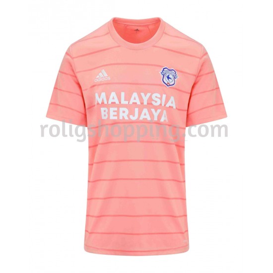 Fotbollströja Cardiff City Bortaställ 2021-2022 Kort ärm