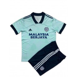 Fotbollströja Cardiff City Barn Tredjeställ 2021-2022 Kort ärm