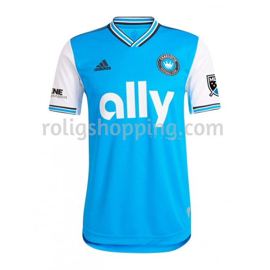 Fotbollströja Charlotte FC Hemmaställ 2022 Kort ärm