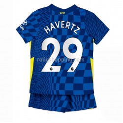Fotbollströja Chelsea Kai Havertz 29 Barn Hemmaställ 2021-2022 Kort ärm