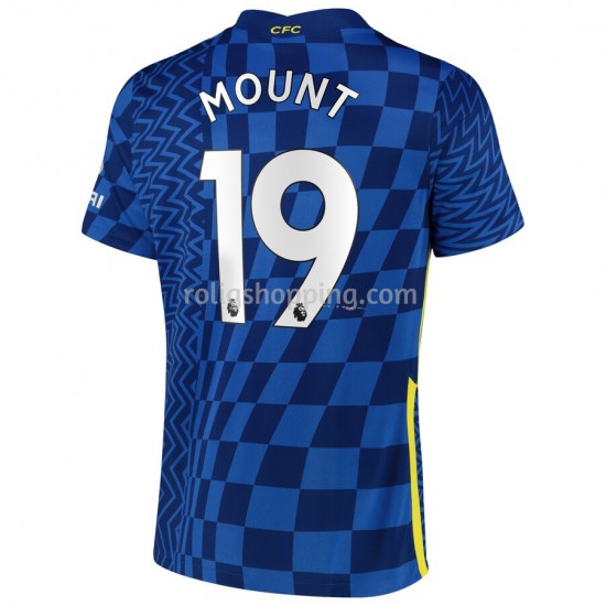 Fotbollströja Chelsea Mason Mount 19 Hemmaställ 2021-2022 Kort ärm