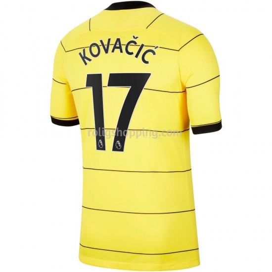 Fotbollströja Chelsea Mateo Kovacic 17 Bortaställ 2021-2022 Kort ärm
