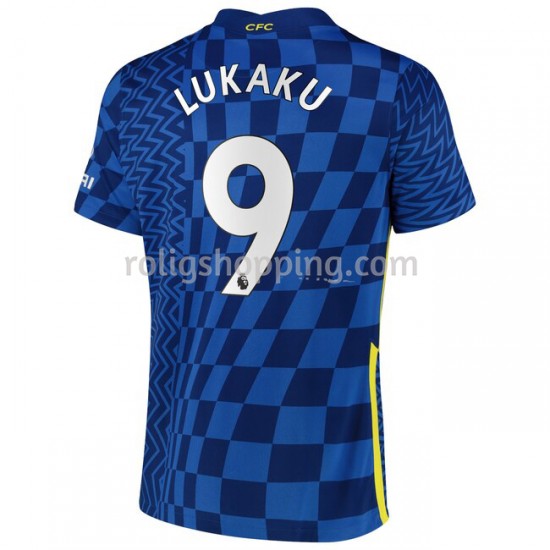 Fotbollströja Chelsea Romelu Lukaku 9 Hemmaställ 2021-2022 Kort ärm