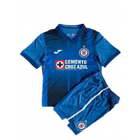 Fotbollströja Cruz Azul Barn Hemmaställ 2021-2022 Kort ärm