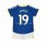 Fotbollströja Everton James Rodriguez 19 Barn Hemmaställ 2021-2022 Kort ärm