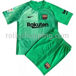 Fotbollströja FC Barcelona Målvakt Barn Tredjeställ 2021-2022 Kort ärm