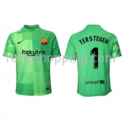 Fotbollströja FC Barcelona Målvakt Ter Stegen 1 Tredjeställ 2021-2022 Kort ärm