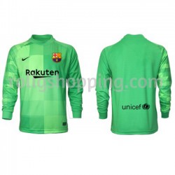 Fotbollströja FC Barcelona Målvakt Tredjeställ 2021-2022 Lång ärm