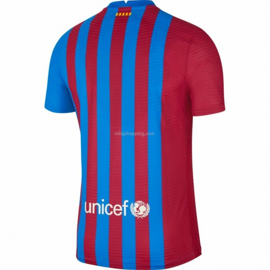 Fotbollströja FC Barcelona Hemmaställ 2021-2022 Kort ärm