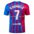 Fotbollströja FC Barcelona O. Dembele 7 Hemmaställ 2021-2022 Kort ärm