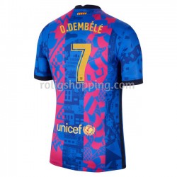 Fotbollströja FC Barcelona O. Dembele 7 Tredjeställ 2021-2022 Kort ärm
