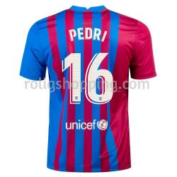 Fotbollströja FC Barcelona Pedri 16 Hemmaställ 2021-2022 Kort ärm