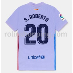 Fotbollströja FC Barcelona Sergi Roberto 20 Bortaställ 2021-2022 Kort ärm