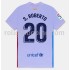 Fotbollströja FC Barcelona Sergi Roberto 20 Bortaställ 2021-2022 Kort ärm