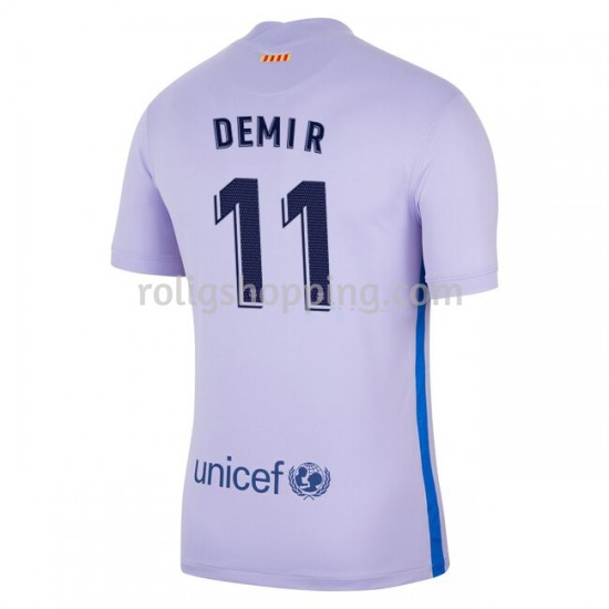 Fotbollströja FC Barcelona Yusuf Demir 11 Bortaställ 2021-2022 Kort ärm