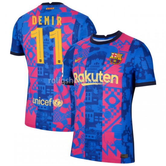 Fotbollströja FC Barcelona Yusuf Demir 11 Tredjeställ 2021-2022 Kort ärm