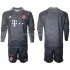 Fotbollströja FC Bayern München Målvakt Barn Bortaställ 2021-2022 Lång ärm