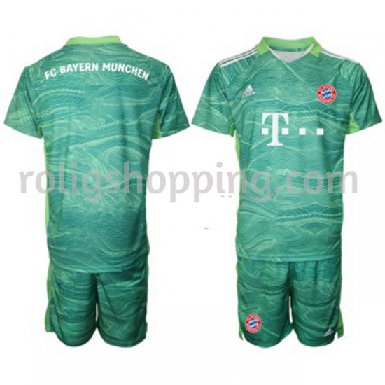 Fotbollströja FC Bayern München Målvakt Barn Tredjeställ 2021-2022 Kort ärm