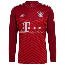 Fotbollströja FC Bayern München Hemmaställ 2021-2022 Lång ärm