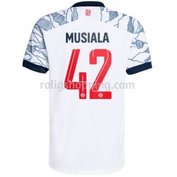 Fotbollströja FC Bayern München Jamal Musiala 42 Tredjeställ 2021-2022 Kort ärm