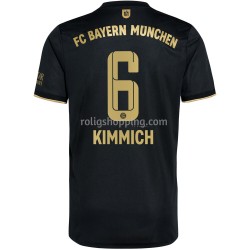 Fotbollströja FC Bayern München Joshua Kimmich 6 Bortaställ 2021-2022 Kort ärm
