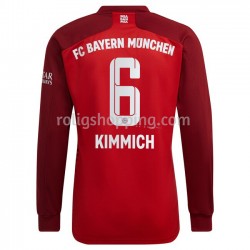 Fotbollströja FC Bayern München Joshua Kimmich 6 Hemmaställ 2021-2022 Lång ärm