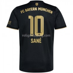 Fotbollströja FC Bayern München Leroy Sane 10 Bortaställ 2021-2022 Kort ärm
