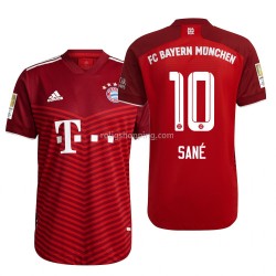 Fotbollströja FC Bayern München Leroy Sane 10 Hemmaställ 2021-2022 Kort ärm