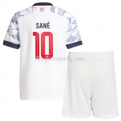 Fotbollströja FC Bayern München Leroy Sane 10 Barn Tredjeställ 2021-2022 Kort ärm