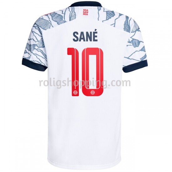 Fotbollströja FC Bayern München Leroy Sane 10 Tredjeställ 2021-2022 Kort ärm