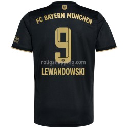 Fotbollströja FC Bayern München Robert Lewandowski 9 Bortaställ 2021-2022 Kort ärm