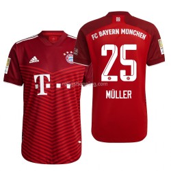 Fotbollströja FC Bayern München Thomas Müller 25 Hemmaställ 2021-2022 Kort ärm