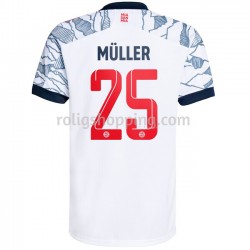Fotbollströja FC Bayern München Thomas Müller 25 Tredjeställ 2021-2022 Kort ärm