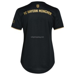 Fotbollströja FC Bayern München Kvinnor Bortaställ 2021-2022 Kort ärm