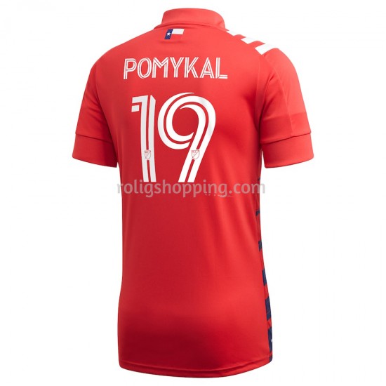 Fotbollströja FC Dallas Paxton Pomykal 19 Hemmaställ 2021 Kort ärm