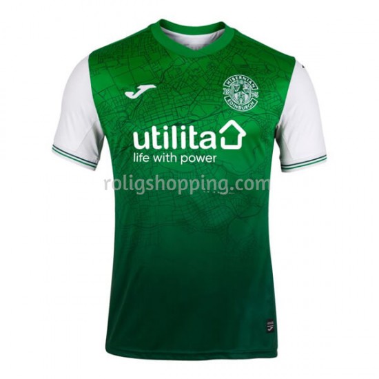 Fotbollströja Hibernian Hemmaställ 2021-2022 Kort ärm
