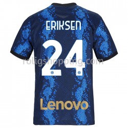 Fotbollströja Inter Milan Christian Eriksen 24 Hemmaställ 2021-2022 Kort ärm
