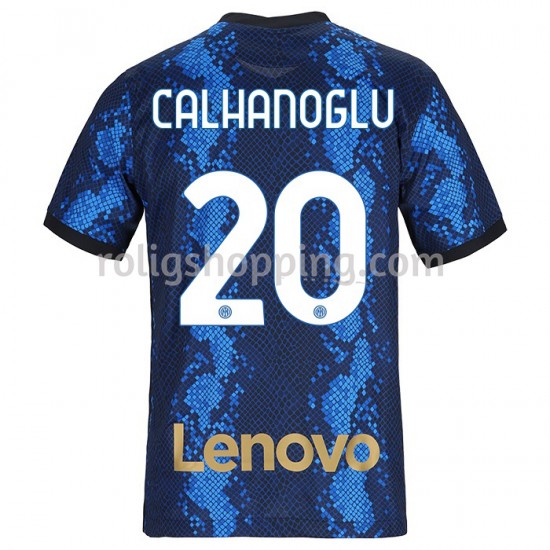 Fotbollströja Inter Milan Hakan Calhanoglu 20 Hemmaställ 2021-2022 Kort ärm