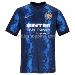 Fotbollströja Inter Milan Hemmaställ 2021-2022 Kort ärm