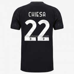 Fotbollströja Juventus Federico Chiesa 22 Bortaställ 2021-2022 Kort ärm