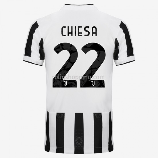 Fotbollströja Juventus Federico Chiesa 22 Hemmaställ 2021-2022 Kort ärm