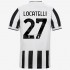Fotbollströja Juventus Manuel Locatelli 27 Hemmaställ 2021-2022 Kort ärm