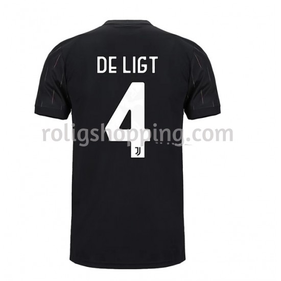 Fotbollströja Juventus Matthijs de Ligt 4 Bortaställ 2021-2022 Kort ärm