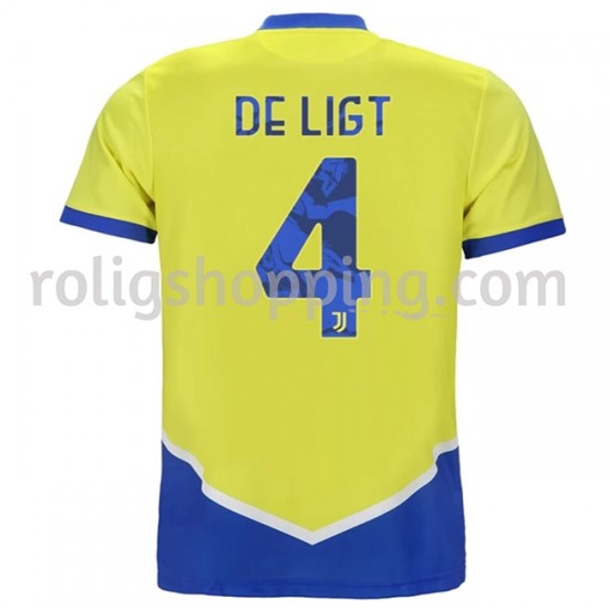 Fotbollströja Juventus Matthijs de Ligt 4 Tredjeställ 2021-2022 Kort ärm