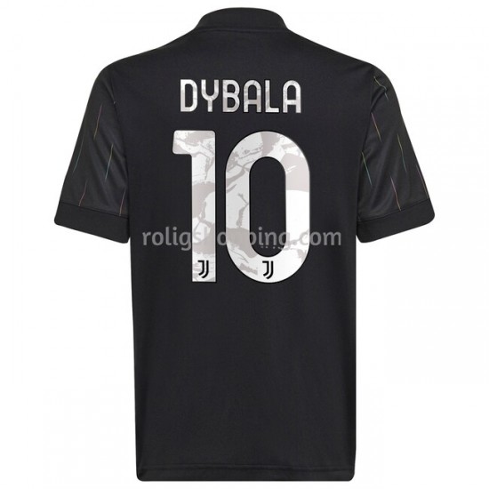 Fotbollströja Juventus Paulo Dybala 10 Bortaställ 2021-2022 Kort ärm