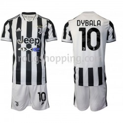 Fotbollströja Juventus Paulo Dybala 10 Barn Hemmaställ 2021-2022 Kort ärm