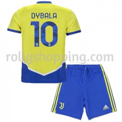 Fotbollströja Juventus Paulo Dybala 10 Barn Tredjeställ 2021-2022 Kort ärm