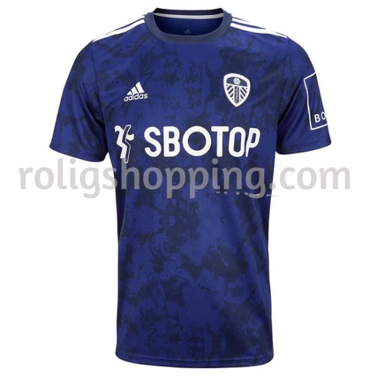 Fotbollströja Leeds United Bortaställ 2021-2022 Kort ärm