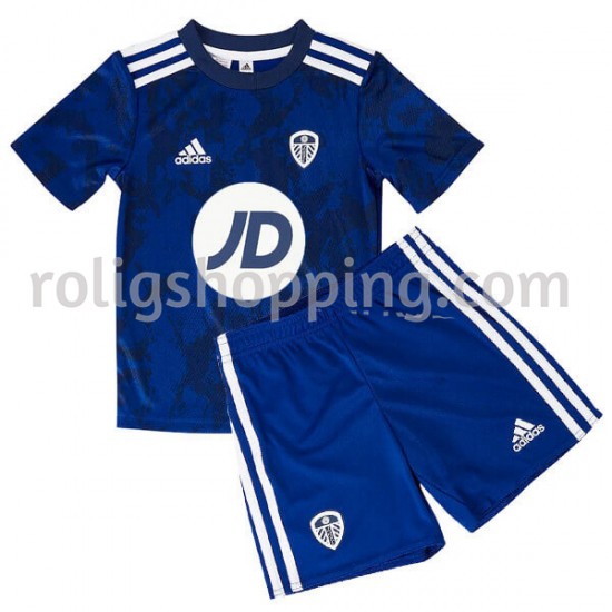 Fotbollströja Leeds United Barn Bortaställ 2021-2022 Kort ärm