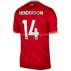 Fotbollströja Liverpool Jordan Henderson 14 Hemmaställ 2021-2022 Kort ärm